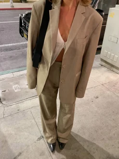 Clearance Djerf Avenue Favorite Pants Oat