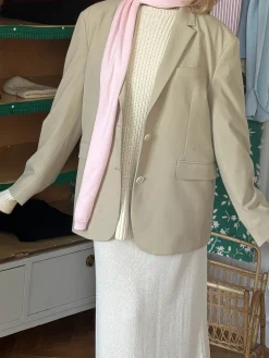 Best Sale Djerf Avenue Forever Blazer Greige