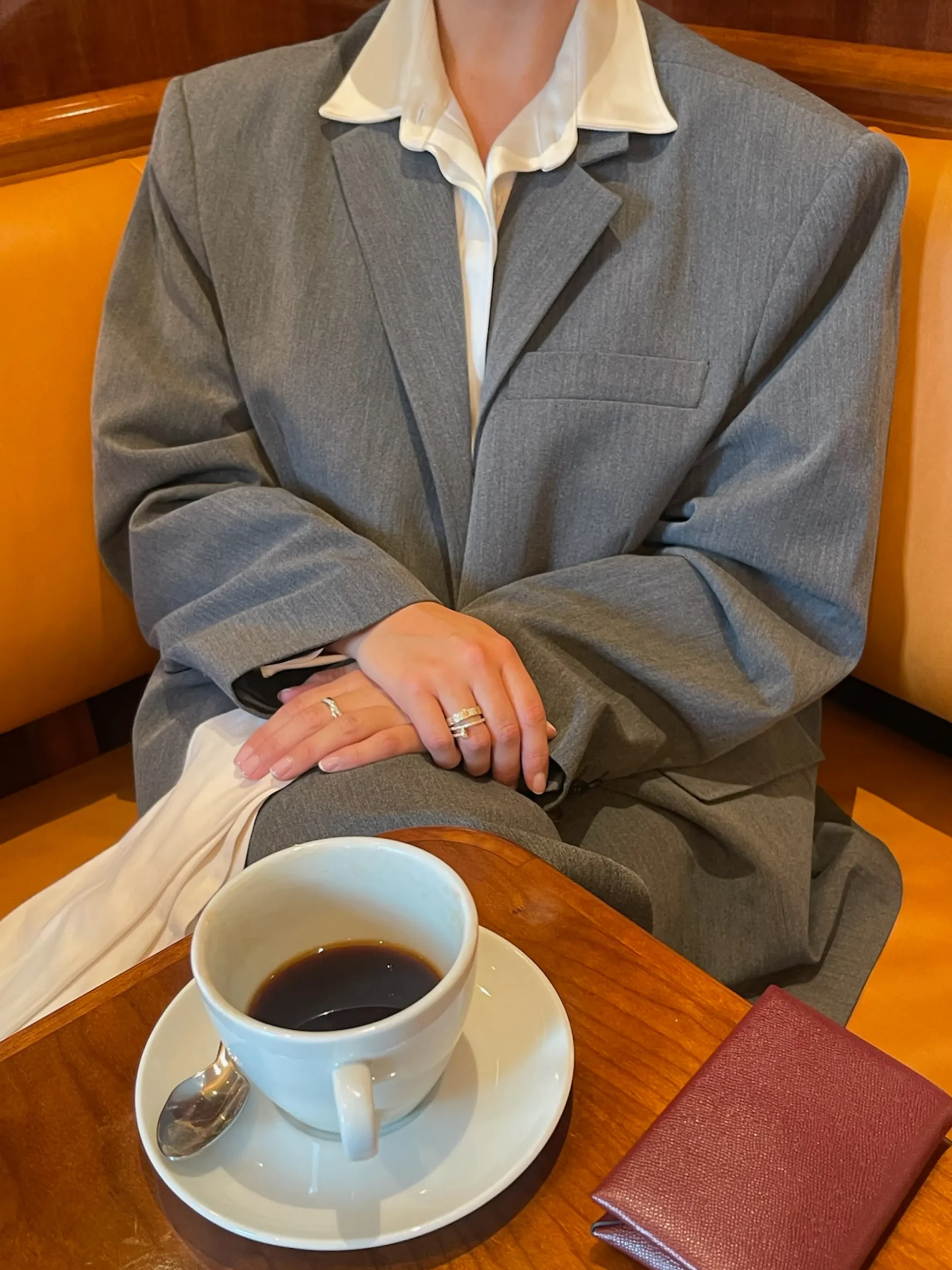 Shop Djerf Avenue Forever Blazer Grey