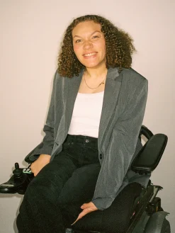 Shop Djerf Avenue Forever Blazer Grey