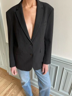 Outlet Djerf Avenue Forever Blazer Pinstripe