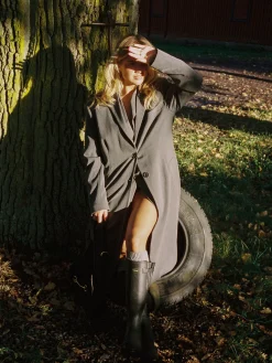 Store Djerf Avenue Forever Coat Grey