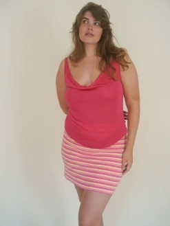 Sale Djerf Avenue Garnet Top Pink