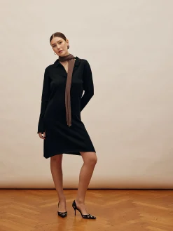 Outlet Djerf Avenue Getaway Dress Black - Tall