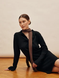 Outlet Djerf Avenue Getaway Dress Black - Tall