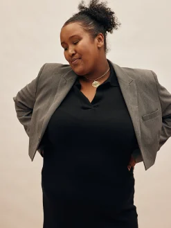 Outlet Djerf Avenue Getaway Dress Black - Tall