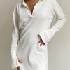 Best Sale Djerf Avenue Getaway Dress Cream