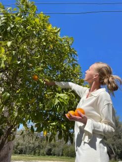 Best Sale Djerf Avenue Getaway Dress Cream