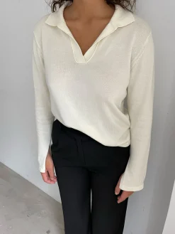 Clearance Djerf Avenue Getaway Top Cream