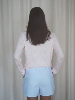 Store Djerf Avenue Go Slow Long Sleeve Top Summer Island