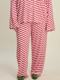 Best Djerf Avenue Go Slow Pants Candy Cane