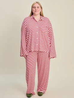 Best Djerf Avenue Go Slow Pants Candy Cane