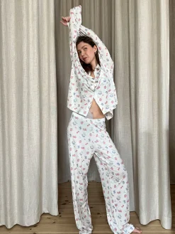 Hot Djerf Avenue Go Slow Pants Summer Berries