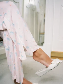 Fashion Djerf Avenue Go Slow PJ Ankle Pants Summer Island