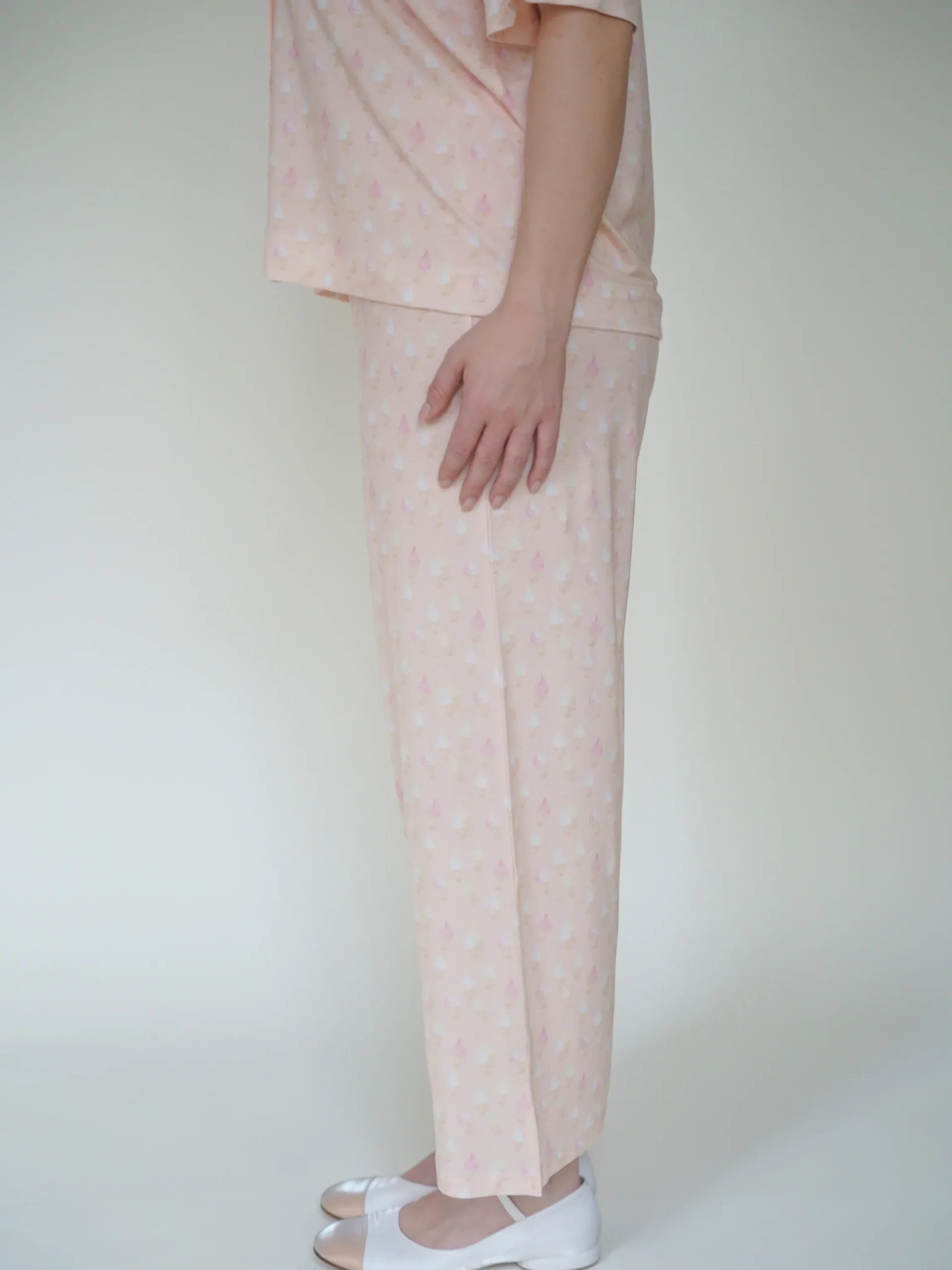 Clearance Djerf Avenue Go Slow PJ Ankle Pants Summer Treat