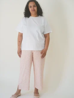 Clearance Djerf Avenue Go Slow PJ Ankle Pants Summer Treat
