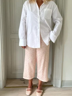 Clearance Djerf Avenue Go Slow PJ Ankle Pants Summer Treat