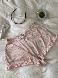 Best Sale Djerf Avenue Go Slow Ruffle Shorts Summer Island