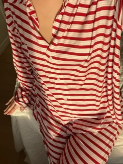 Outlet Djerf Avenue Go Slow Shirt Candy Cane