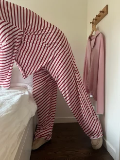 Outlet Djerf Avenue Go Slow Shirt Candy Cane