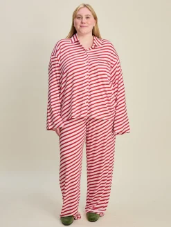 Outlet Djerf Avenue Go Slow Shirt Candy Cane