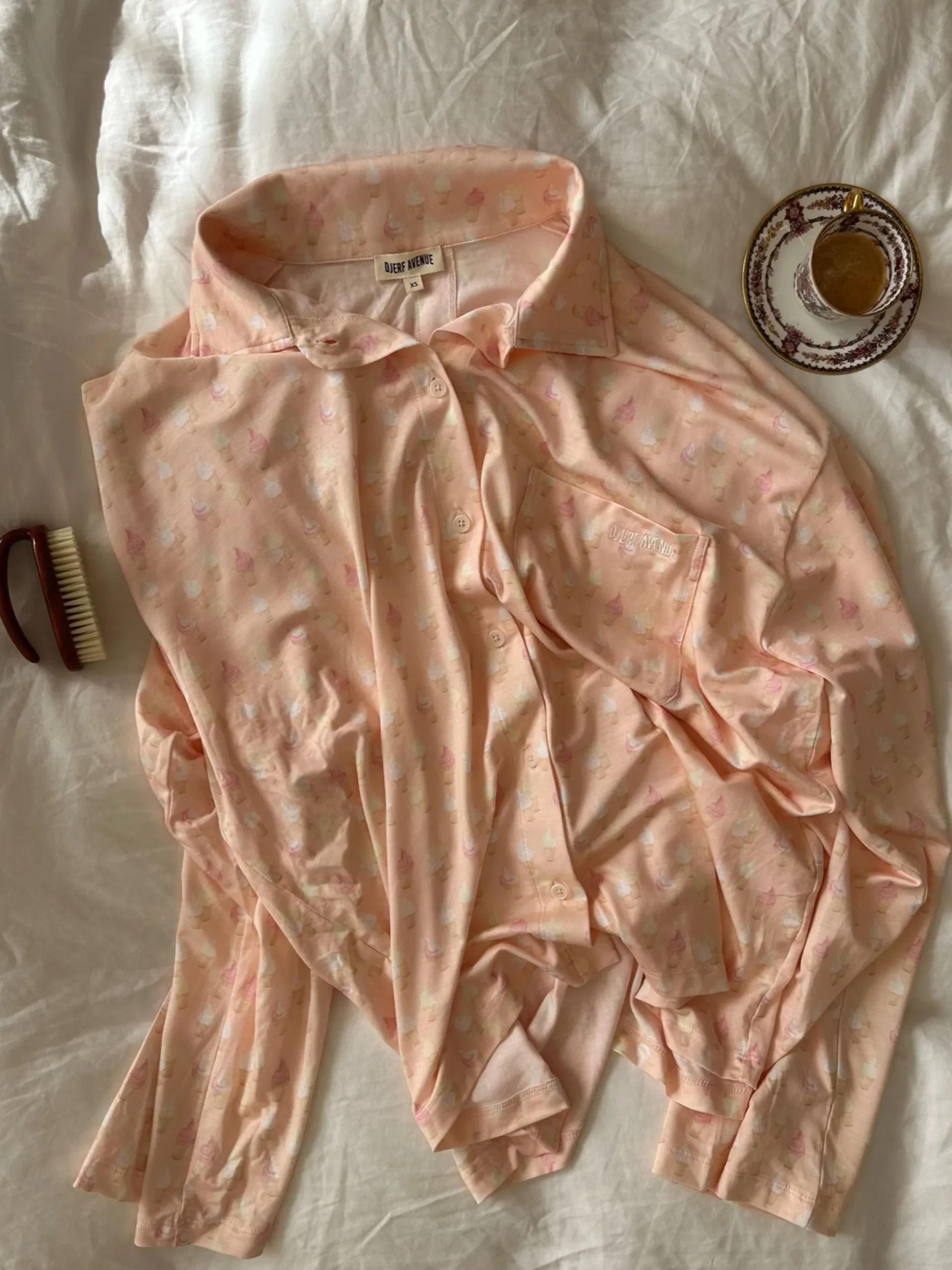 Clearance Djerf Avenue Go Slow Shirt Summer Treat