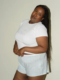 Online Djerf Avenue Go Slow Short Shorts Dream Cake