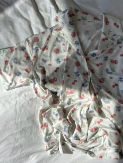 Shop Djerf Avenue Go Slow Short Sleeve Top Summer Berries