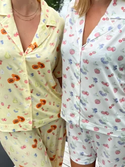 Best Sale Djerf Avenue Go Slow Short Sleeve Top Fruit