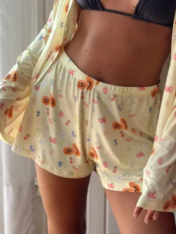 Outlet Djerf Avenue Go Slow Shorts Fruit