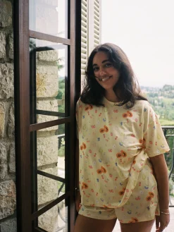 Outlet Djerf Avenue Go Slow Shorts Fruit