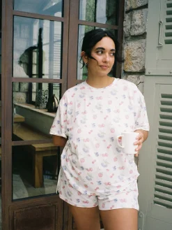 New Djerf Avenue Go Slow Shorts Summer Berries