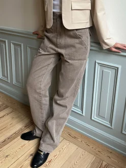 New Djerf Avenue Go To Pants Brown