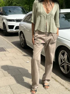 Store Djerf Avenue Go To Pants Brown - Tall