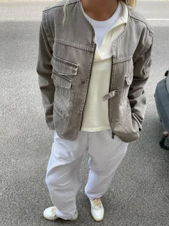 Store Djerf Avenue Go To Pants Brown - Tall