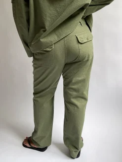 Shop Djerf Avenue Go To Pants Green