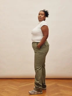 Fashion Djerf Avenue Go To Pants Green - Tall