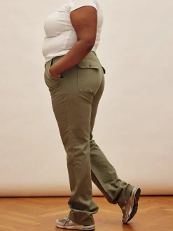 Fashion Djerf Avenue Go To Pants Green - Tall