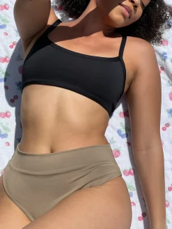 Sale Djerf Avenue High Waist Bottom Biscuit