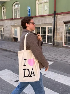 Cheap Djerf Avenue I Love DA Tote Bag