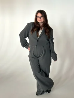 Fashion Djerf Avenue It Blazer Grey