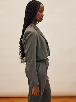 Fashion Djerf Avenue It Blazer Grey