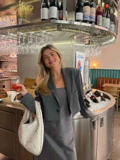 Fashion Djerf Avenue It Blazer Grey