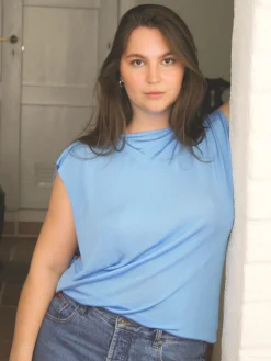 Store Djerf Avenue Lazuli Top Blue