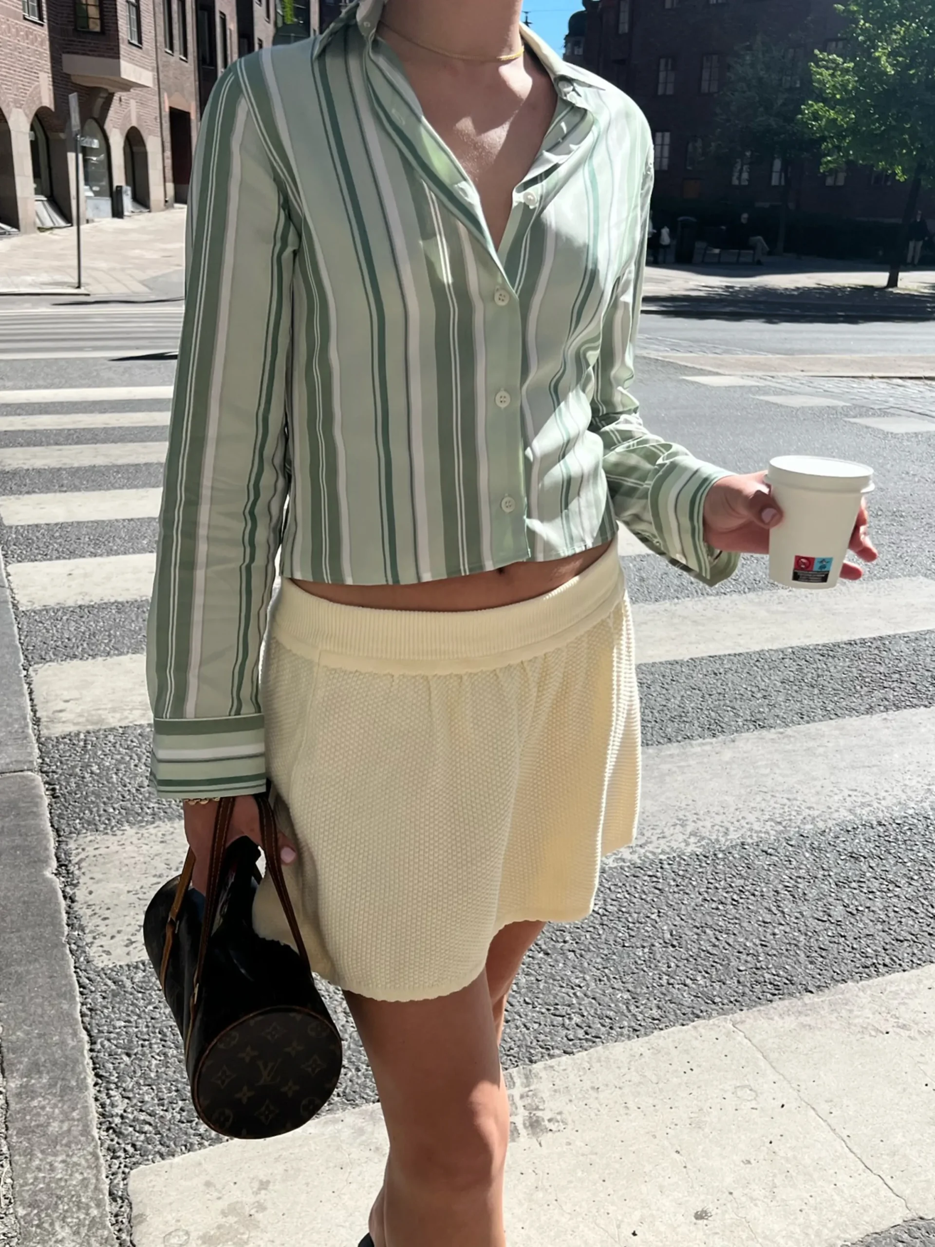 Hot Djerf Avenue Little Shirt Mint Sorbet