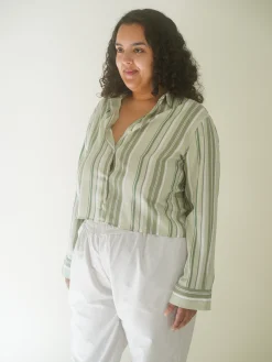 Hot Djerf Avenue Little Shirt Mint Sorbet