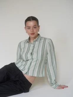 Hot Djerf Avenue Little Shirt Mint Sorbet