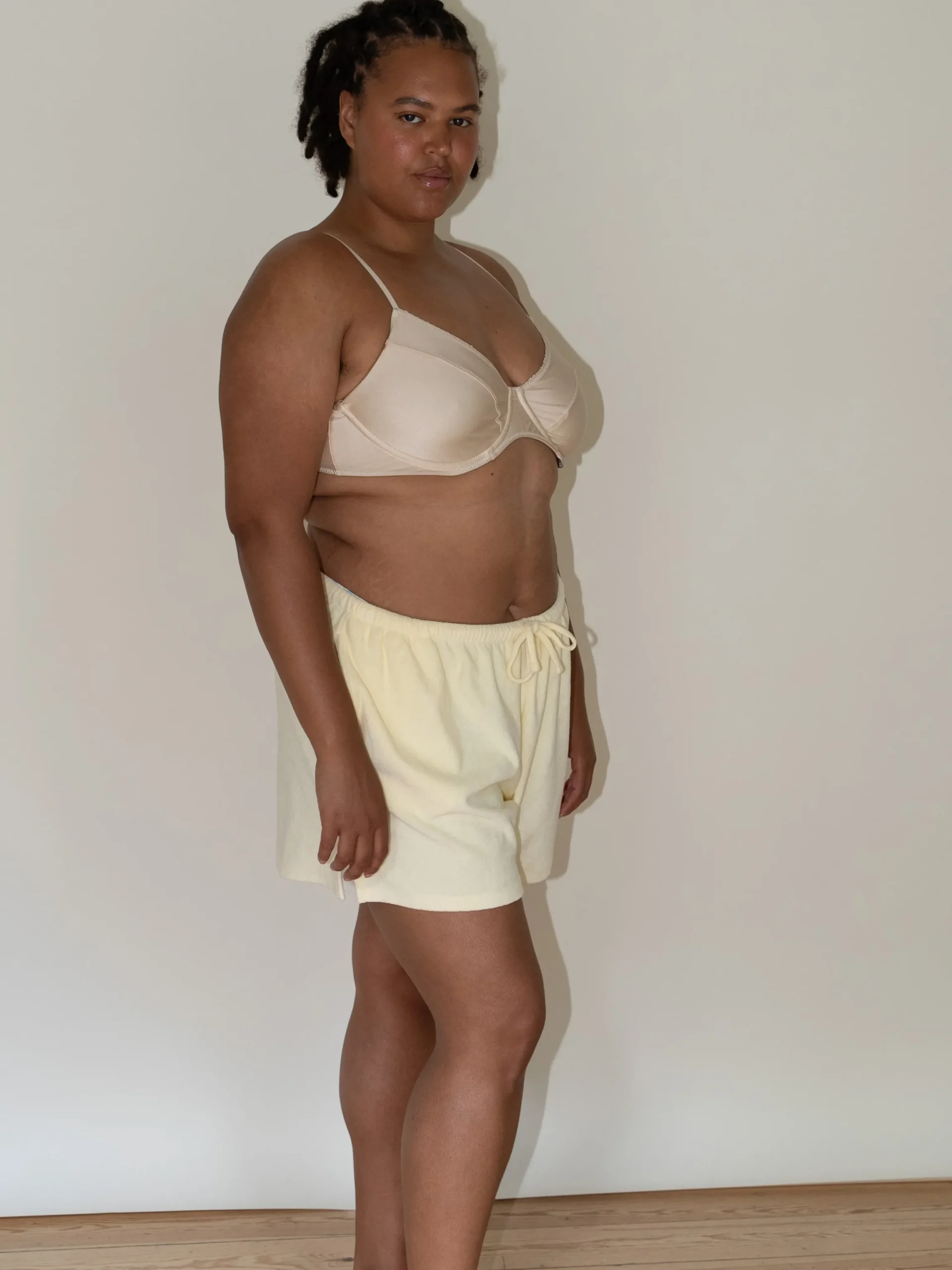 Cheap Djerf Avenue Matilda Satin Top Sand Castle