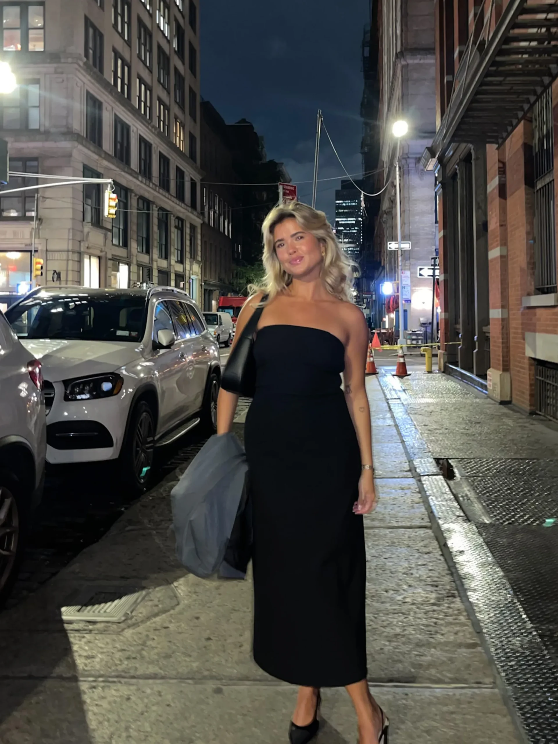 Outlet Djerf Avenue Midi Tube Dress Black