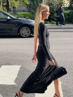 Best Djerf Avenue Midnight One Shoulder Top Ash